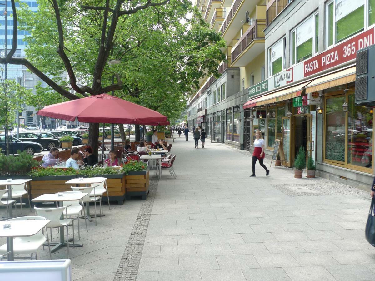 Center Apartment Warschau Exterior foto