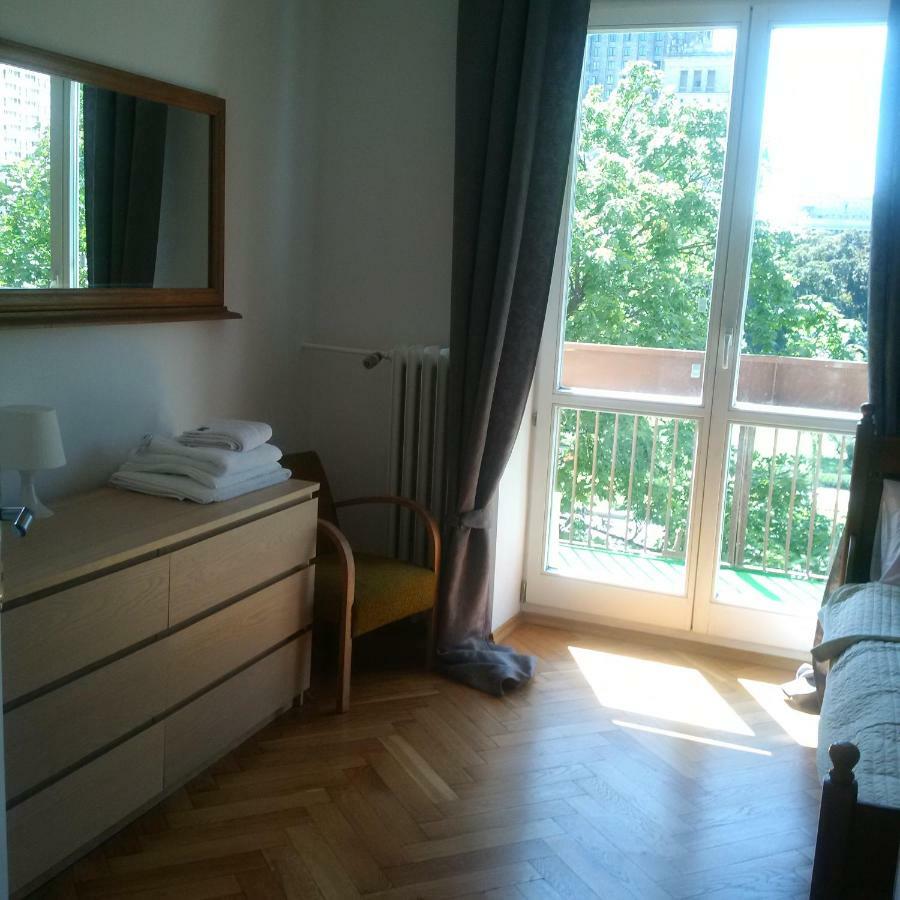 Center Apartment Warschau Exterior foto